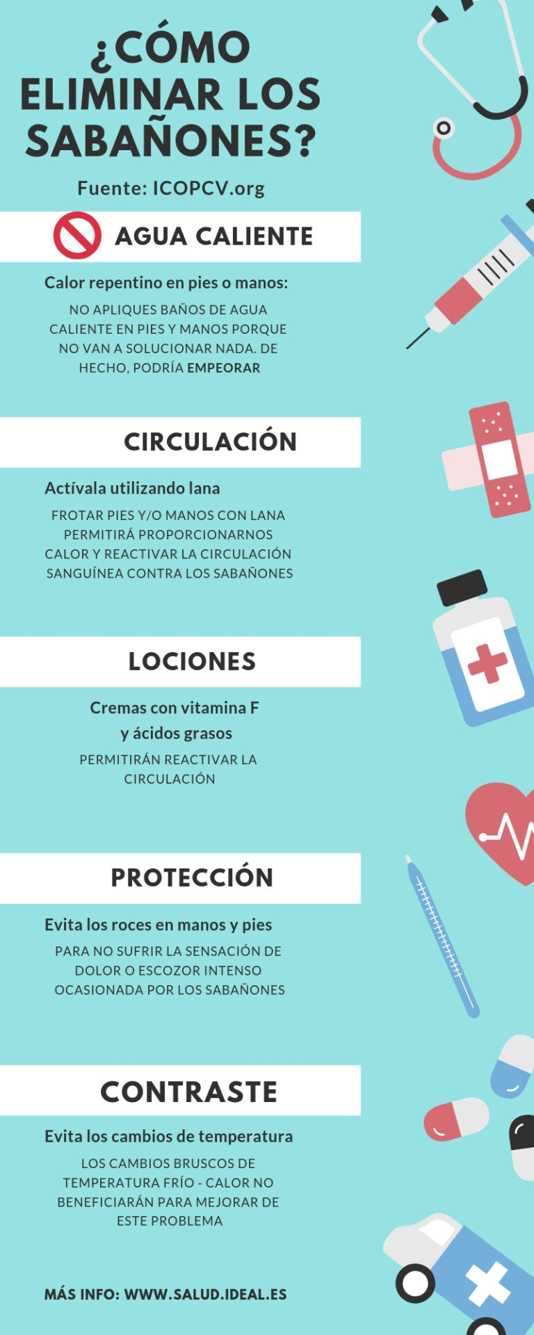 Sabañones: tratamiento, consejos, síntomas, qué son