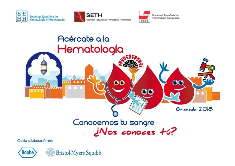 El Congreso Nacional de Hematología sale a las calles de Granada con una campaña de concienciación