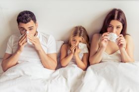 Cómo dormir bien con gripes y resfriados