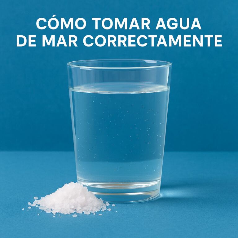 Agua de mar: cómo beberla con seguridad